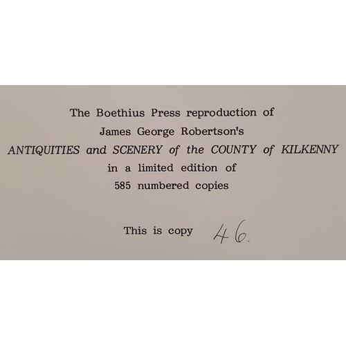 42 - The Antiquities And Scenery Of The County Kilkenny by James George Robertson. The Boethius Press. 19... 