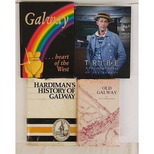 69 - Galway: Old Galway by M D O'Sullivan,1983; Tribe-a portait of galway by Reg Gordon plus 2 others (4)