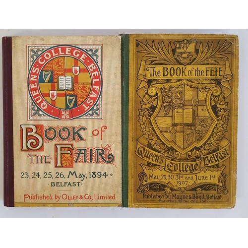 75 - Book of the Fair, Queen's College, Belfast, May 23rd, 24th, 25th, 26th, 1894 Published by Olley &... 