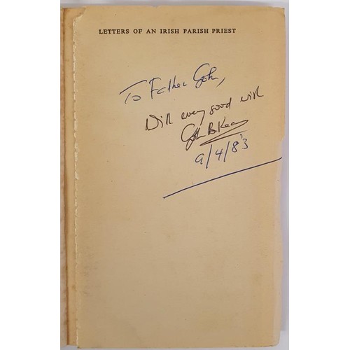 94 - John B.Keane; Letters of an Irish Parish Priest, first edition, first print, signed , dedicated and ... 