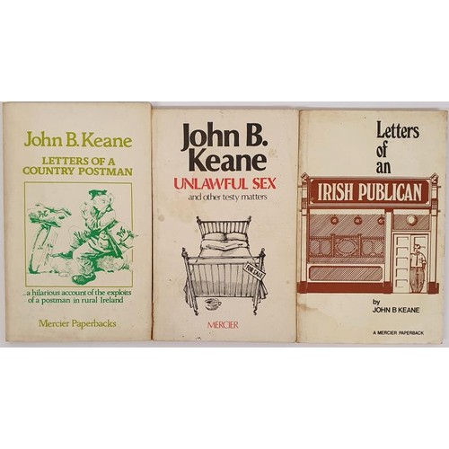 95 - John B. Keane; Letters of an Irish Publican, First edition, first print. Mercier Press 1974 Letters ... 