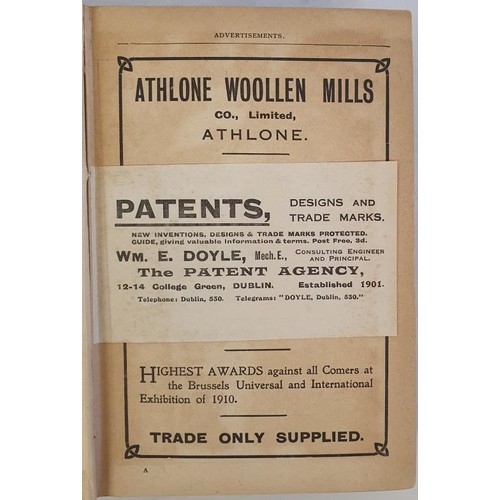 104 - Irish Manufacturers' Directory and Year Book, 1917 compiled by Kevin J. Kenny. Dublin, Dollard. Very... 