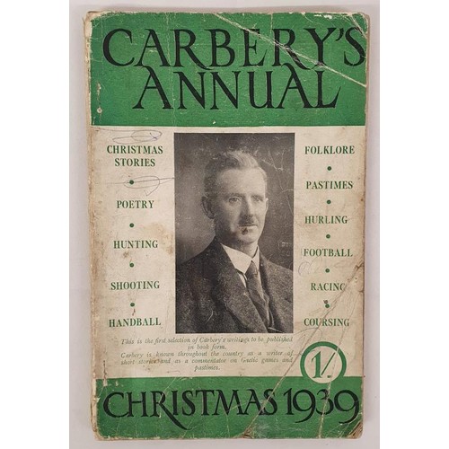 109 - Carbery’s Annual 1939. Stories, Poetry, Handball, Folklore, Pastimes, Hurling, Football, Cours... 