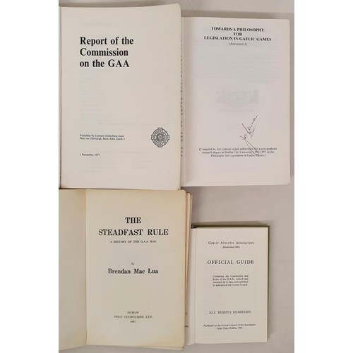 115 - GAA: Official Guide-Containing the Constitution and Rules of the G A A, revised and corrected up to ... 