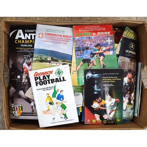 127 - GAA: A Collection of GAA Magazines/Programmes.