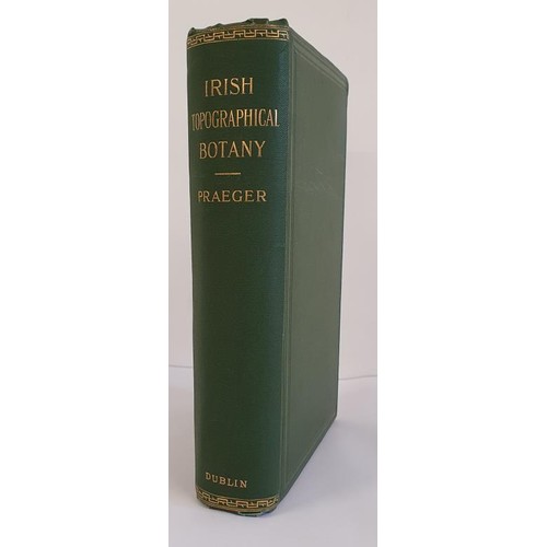 155 - IRISH TOPOGRAPHICAL BOTANY by Robert Lloyd Praeger, published by Academy House Dublin 1901. First ed... 