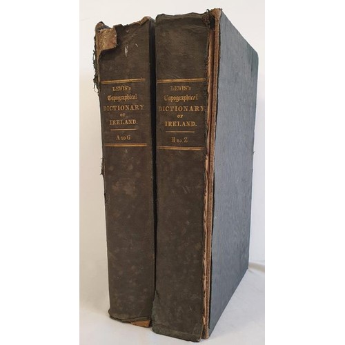 170 - Samuel Lewis A Topographical Dictionary of Ireland' 1837. 1st Edition. Two Volumes