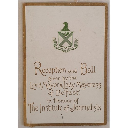 173 - Ireland’s Press and Printing..Silver Jubilee,1918-1943. 4to card covers; rare. Loosely inserte... 