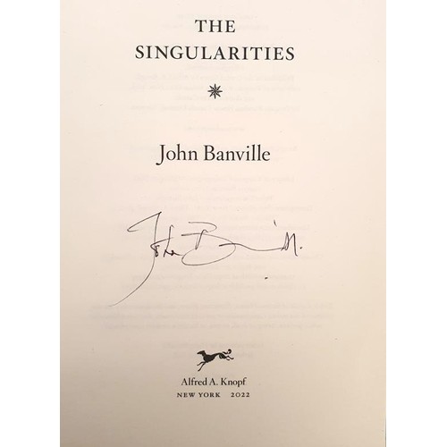 176 - Irish Interest: The Singularities by John Banville SIGNED; The Guinness Spirit _Brewers and Bankers ... 