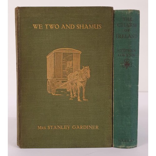 189 - WE TWO AND SHAMUS by Mrs Stanley Gardiner ,published by Duckworth 1913. Original green cover with gi... 