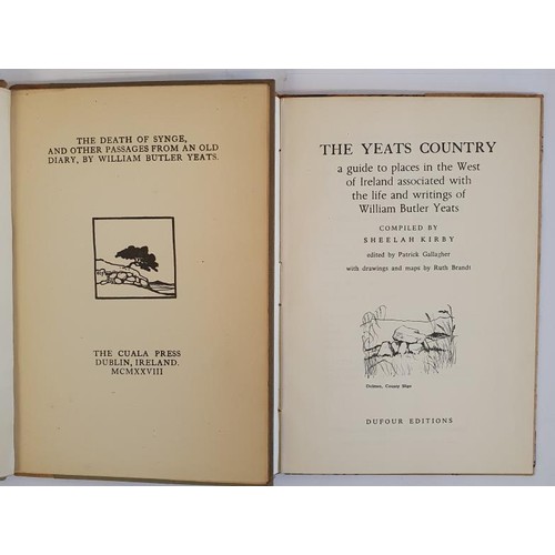 199 - The Death of Synge and other passages from an old diary by W B Yeats ,published by Cuala Press 1928 ... 