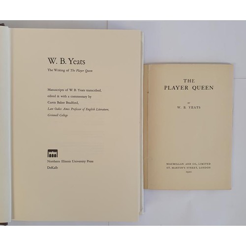 206 - The Player Queen by W B Yeats , published by Macmillan London 1922. A clean 1st edition with dust ja... 