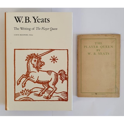 206 - The Player Queen by W B Yeats , published by Macmillan London 1922. A clean 1st edition with dust ja... 