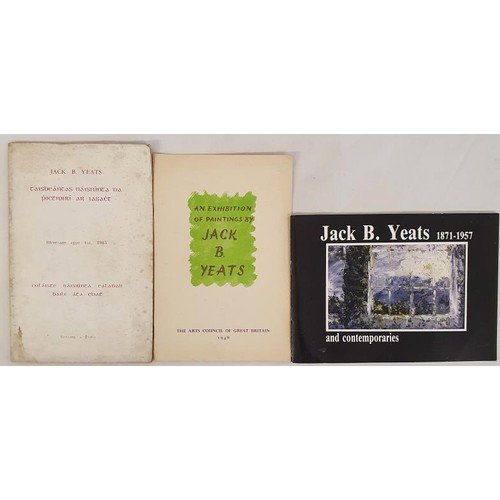 212 - Jack B. Yeats. National Loan Exhibition June-July 19459. National College of Art; An Exhibition of P... 