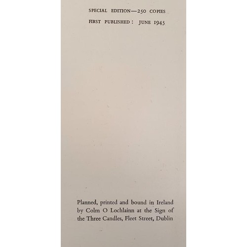 214 - Jack B. Yeats. An Appreciation and an Interpretation YEATS Jack Butler.; MacGREEVY Thomas. Publicati... 