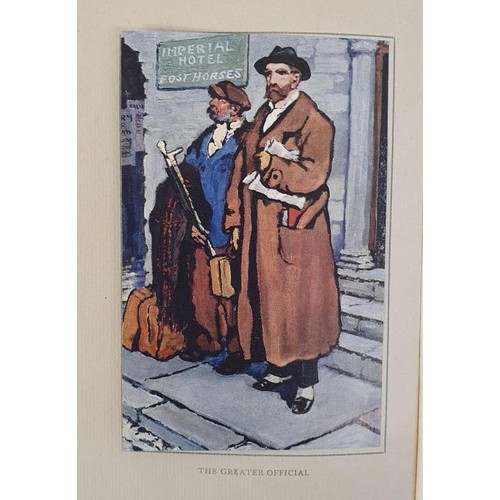 219 - [illustrated by Jack B. Yeats] Irishmen All by George Birmingham. Twelve full page colour illustrati... 