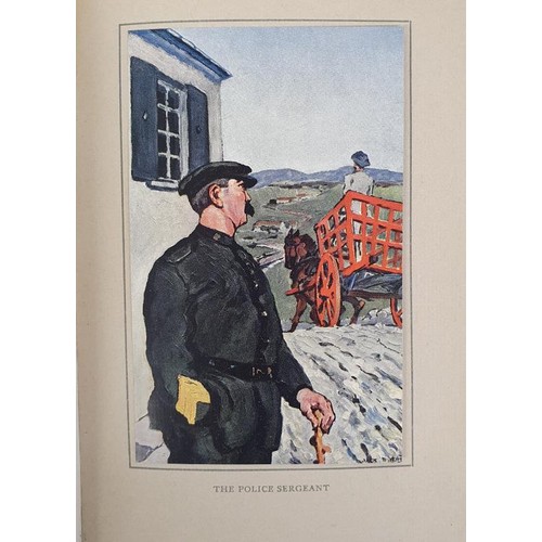 219 - [illustrated by Jack B. Yeats] Irishmen All by George Birmingham. Twelve full page colour illustrati... 