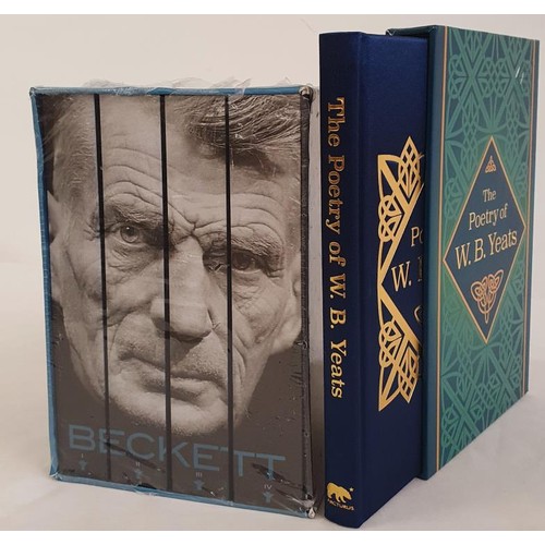 220 - Selected Works of S. Beckett, 4 vols in slip case, unopened, NY 2010. The Poetry of W.B. Yeats, beau... 