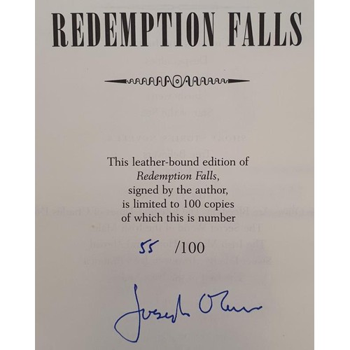 224 - Redempton Falls O'Connor, Joseph Published by Harvill Secker, London, 2007. 1st Ed SIGNED 55/100. Le... 