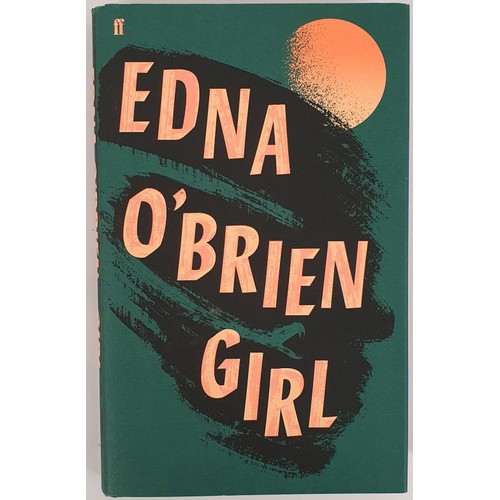 228 - Edna O’Brien; Girl, Signed first edition, first print HB. Faber 2019