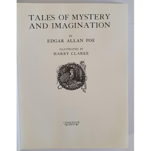 233 - TALES OF MYSTERY AND IMAGINATION Edgar Allan Poe Published by Chancellor Press, 1985, illustrated by... 