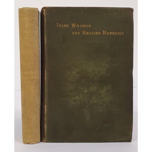 238 - Ireland and France Translated from the French of Alfred Duquet. Dublin 1916. 1st English translation... 