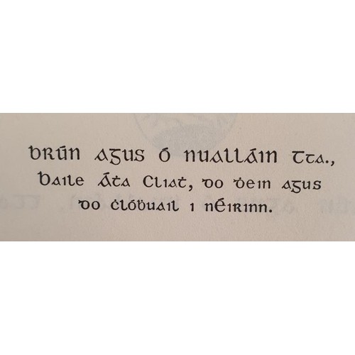 263 - Irish Language: Mo Dútaig Fiáin by Seán Mac Giollarnác, HB DJ