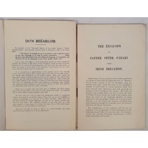 267 - [scarce Irish language titles] Stair na Craoibhe Dhún Dealgan 1899-199 ag Peadar O’Dubh... 