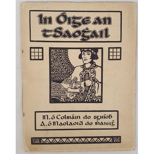 277 - In Oige an tSaoghail, Sean-Sgealta Gaodhlacha. Micheal O’Colmain do sgriobh. Abuistín O... 