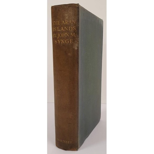 284 - John M. Synge; The Aran Islands, 1911 edition, specially published for libraries Illustrated by Jack... 