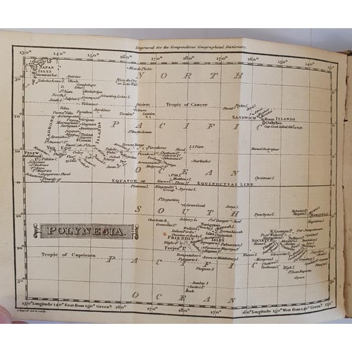 294 - A Compendious Geographical Dictionary by B P Capper and published by Peacocks and Brampton 1813.Orig... 