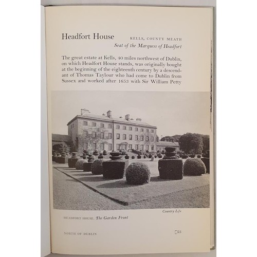 297 - Some Examples of Irish Country Houses of the Georgian Period by John Jay Ide. New York: The Thistle ... 