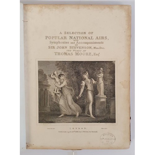 306 - Moore's Irish Melodies: A Selection of Popular National Airs with Symphonies and Accompaniments by S... 