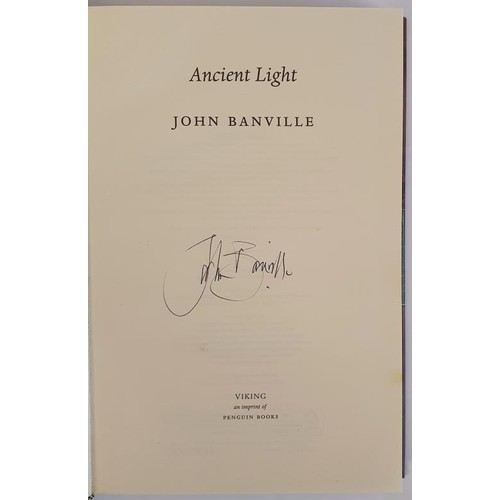 319 - John Banville; Ancient Light, Signed first edition, first print HB. Viking 2012