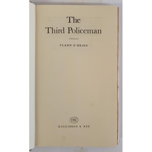 334 - The Third Policeman by Flann O Brien and published by MacGibbon&Kee 1967. A scarce 1st edition 1... 