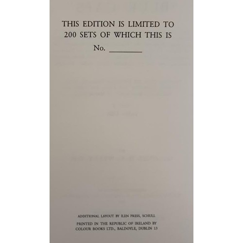 351 - Neill's Blue Caps 1639 - 1922 3 Volumes + Map Volume in Slip-Case Col H C Wylly Published by Schull ... 