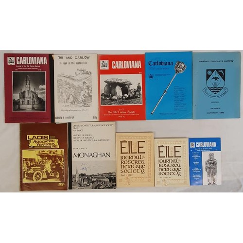 354 - Éile, Jn of Roscrea Heritage Society, NO 1, 1982 ed George Cunningham; No 2, 1983-84, ed John... 