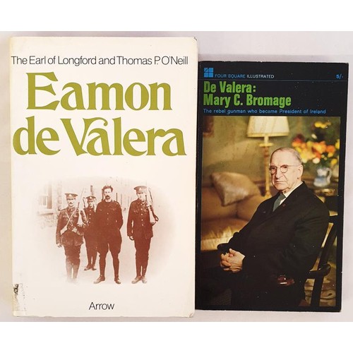 368 - Eamon de Valera by The Earl of Longford and Thomas P O'Neill,1974 SIGNED by Eamon de Valera, PB; De ... 