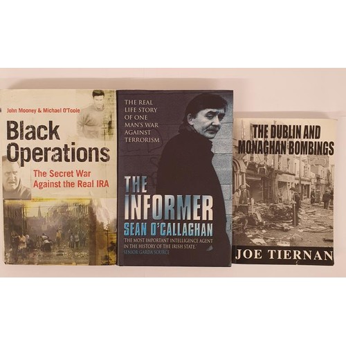 379 - THE INFORMER by Sean o Callaghan, Bantham Books 1998; BLACK OPERATIONS by John Mooney and M o Toole,... 