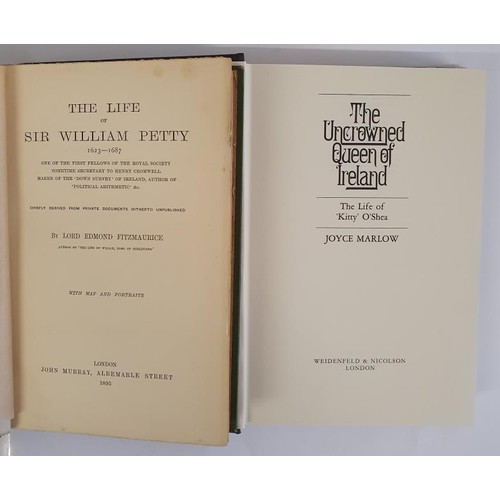 381 - THE LIFE OF SIR WILLIAM PETTY 1623-1687 by Lord Edmond Fitzmaurice, published by John Murray 1895 wi... 