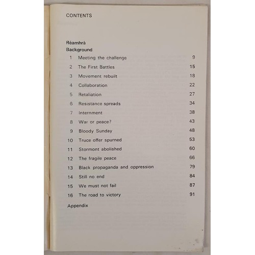 386 - Freedom Struggle by the Provisional IRA. Published by Irish Republican Publicity Bureau, Dublin, 197... 