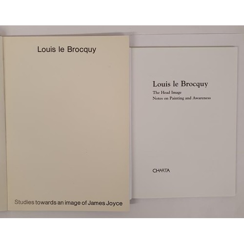 402 - Louis Le Brocquy. Studies Towards an Image of James Joyce - Travelling exhibition catalogue 1977/197... 