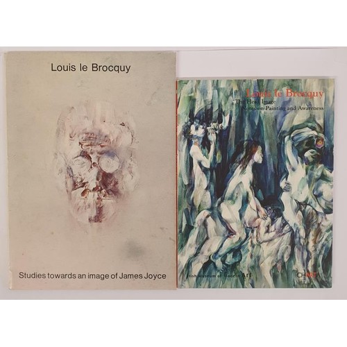 402 - Louis Le Brocquy. Studies Towards an Image of James Joyce - Travelling exhibition catalogue 1977/197... 