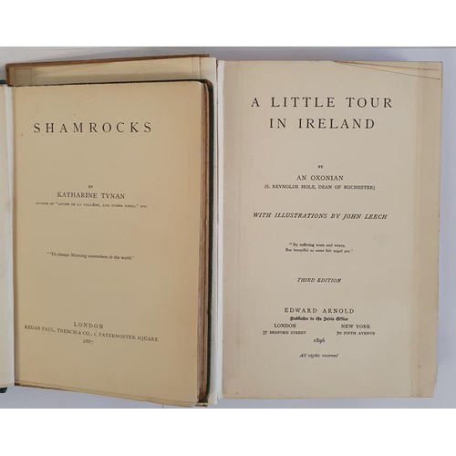 415 - Irish Interest; Shamrocks TYNAN, Katharine Published by Kegan Paul, Trench & Co, London, 1887, 1... 