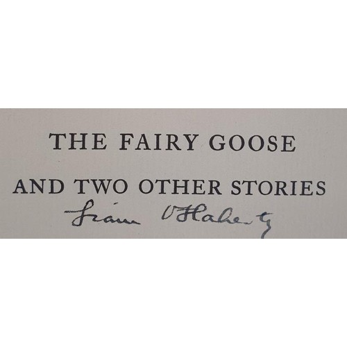 432 - Liam 0'Flaherty. The Fairy Goose and Two Other Stories. 1927. Limited edition signed by author on ha... 