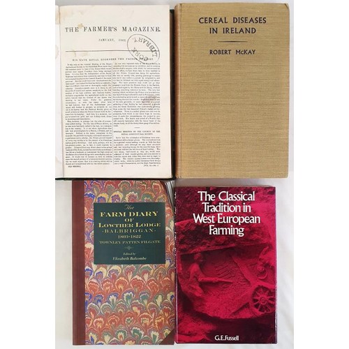 434 - Cork association copy: The Farmer’s Magazine, 1862, 4to half leather bound at St Patrick&rsquo... 