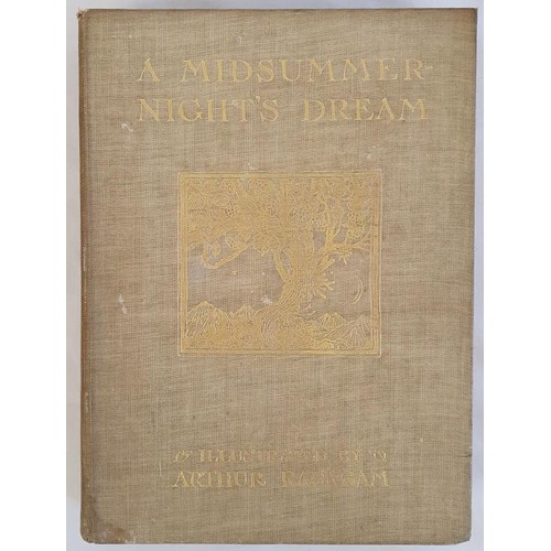 435 - A Midsummer Nights Dream by William Shakespeare with illustrations by Arthur Rackham, Published by H... 