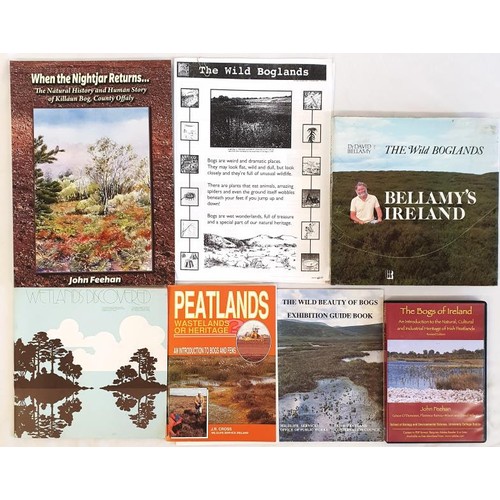 457 - Irish Bogs: Bellamy’s Wild Boglands. Feehan, Bogs of Ireland, revised 2nd ed on cd; When the N... 