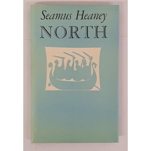 474 - Seamus Heaney. North. 1975. 1st. Pictorial d.j. Heaney's direct response to the Northern problems. P... 