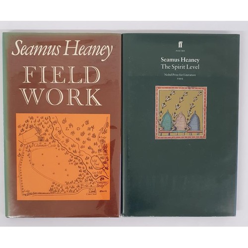 478 - Seamus Heaney. Field Work.1979.1st. Pictorial D.j. and Seamus Heaney The Spirit Level. 1996. 1st. At... 